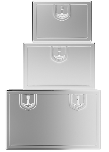 Популярные модели алюминиевых ящиков Популярные модели алюминиевых ящиков